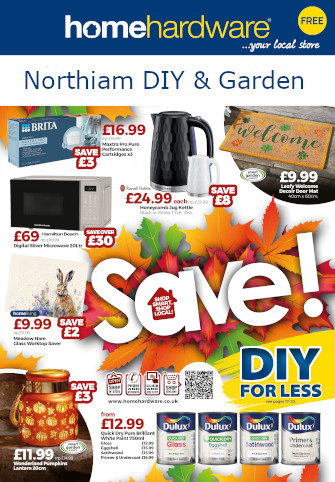 Autumn savings brochure front cover