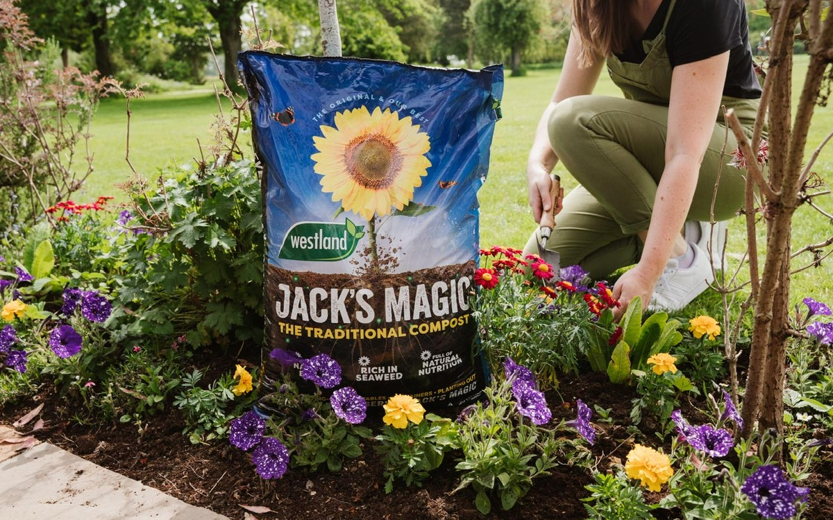 Compost in a Garden